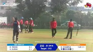 Talim Shield SF Parsee Gymkhana vs New Hindu CC