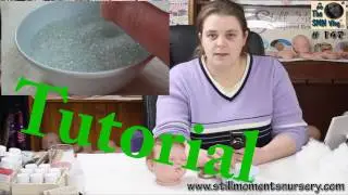 Weighting and filling a doll head - Nikki Holland vlog #147