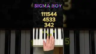 Sigma Boy Piano Tutorial