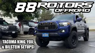 TOYOTA TACOMA KING 3-ГО ПОКОЛЕНИЯ VS FOX VS BILSTEIN ЛИФТ-ПАКЕТЫ