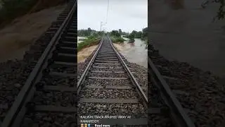 Kamareddy floods district railway track is damage