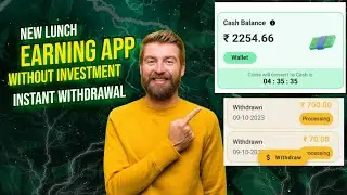 Best Upi Earning App Without Investment | New Lunch Earning App | Instant Withdrawal