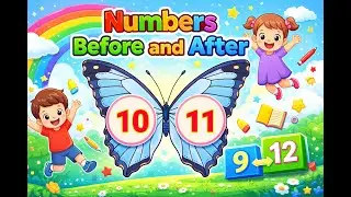 Numbers Before and After | Learn Maths for Children | Kindergarten Math