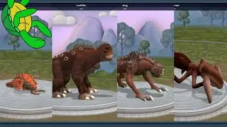 I made Borderlands creatures in Spore (skag,scythid,crabworm,rakk,spiderant,rakkhive)