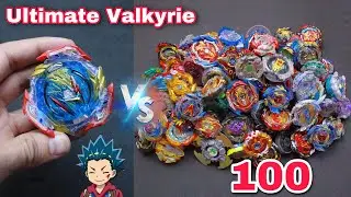 1 Vs 100 Beyblade | Ultimate Valkyrie Vs 100 Beyblades Fight | Didn’t Expect That