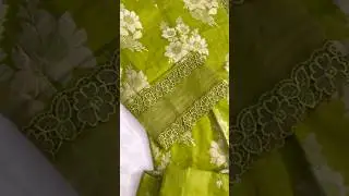 Organza Lace work #trending #kanwalrohail #shorts