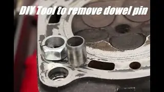 How to remove a dowel pin