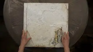 How to buff an encaustic painting