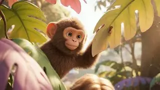 Naughty Baby Monkey Hid the Banana | Kids Songs & Nursery Rhymes