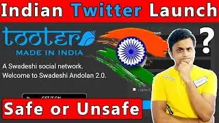 🔥Indian Twitter App Launch | What is Tooter and How To Use Tooter | How To Create Account on Tooter