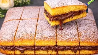 Бабушкин пирог с тремя яйцами! Секретный рецепт, который хранят все кондитеры! Он просто тает во рт