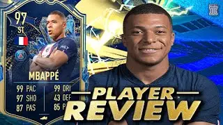 97 TEAM OF THE SEASON MBAPPE PLAYER REVIEW! - TOTS - FIFA 23 Ultimate Team