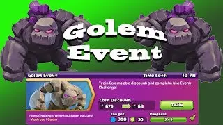 Completing Golem Event TH9 | Clash Of Clans
