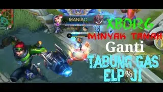 XBORG (R7) API BIRU TABUNG GAS ELP*JI  MANIAC