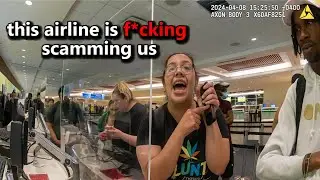 Obnoxious Couple Kicked Out Of Airport Over Disgusting Disturbance