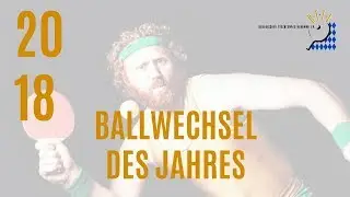BALLWECHSEL des Jahres 2018 im BTTV 🏓💪💪