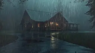 Fall Asleep With The Soothing Sounds Of Rain And Thunder | Rain Sounds For Sleeping ASMR