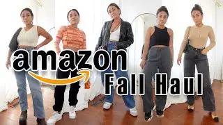 Amazon Fall FashionHaul + Try on || Trendy Fall 2021 Outfit Ideas || imlvh
