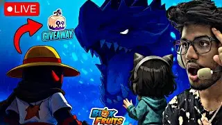 🔴 LIVE NOW &ndash; LEVIATHAN APPEARED 😱 FRUIT GIVEAWAYS + SUBSCRIBER HELP | BLOX FRUITS
