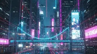 Electric Rain - Melodic Techno & Progressive House Mix | Night City Drive