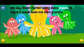 Oliver the Clumsy Octopus | Funny Animal Story for Kids