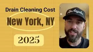 Drain Cleaning Cost New York, NY 2025