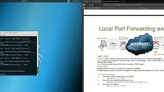 Creare un Tunnel SSH (Local Port Forwarding) tra due reti lan private