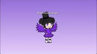 My Female Clone&rsquo;s OC (V2) With The Purple Color In Gacha Life