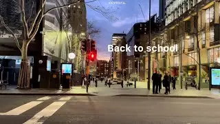weekly vlog: back to school