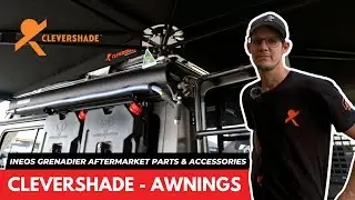 Ineos Grenadier x CleverShade - Clever 270 Degree Ultra-Light Awning from Down Under