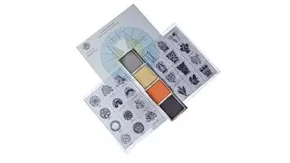 Anna Griffin Autumn Wreath Doily Stamp Kit with SelfInker