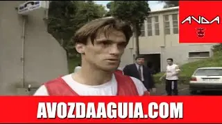 Jo&atilde;o Pinto e Paulinho Santos obrigados a dividir quarto no est&aacute;gio da Sele&ccedil;&atilde;o (1994)