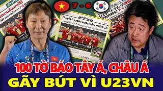 Hơn 100 Mặt Báo Châu Á, Tây Á Nói Điều Chấn Động Về U23 Việt nam.  Người hâm mộ Sung Sướng Tột Cùng.
