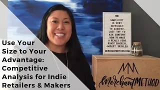 Competitive Analysis for Indie Retailers & Makers