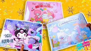 Abrimos Calendarios de Adviento de Kuromi, My Melody y Cinnamoroll