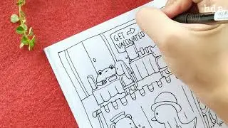 Coloring Book, Vaccination day