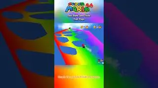 Super Mario 64 - Goes Down Some Slides Stage 4 #shorts