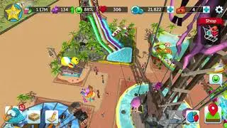 Roller Coaster Tycoon Touch - New Gameplay - Waterpark