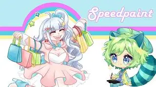LET'S GO SHOPPING! 🛍️[ MsGreenPanda 🌱 Speedpaint ]