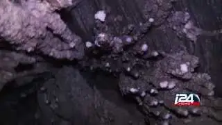 i24News Colonel salt cave - Mount Sodom