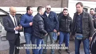 أجمل فيديو للملك محمد السادس بكل حرية مع مغاربة هولندا وسط دهشة الهولنديين