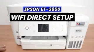 Epson ET-3850 : How to Setup Wifi Direct