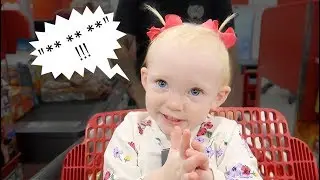 What my 1 yr old learned to SAY... (terrible twos here we come)