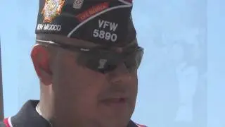 VFW flag retirement ceremony