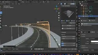 Make Curved Roads Easily with City Road Builder in Blender