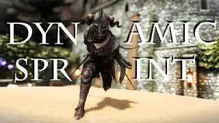 SKYRIM MOD / Динамический спринт