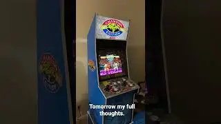Big Blue Arcade1up my full analysis tomorrow.