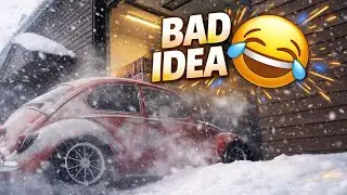 Snow Donuts in my 1966 VW Bug // Gen X Nostalgia