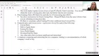 ACCT 201 Group Project Assignment Instructions