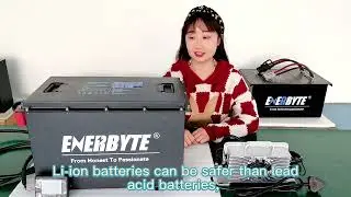 High Power Golf Cart LiFePO4 Battery Introduction from Enerbyte